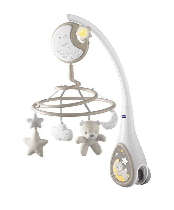 Мобіль 3 в 1 Chicco Next2Dreams, бежевий