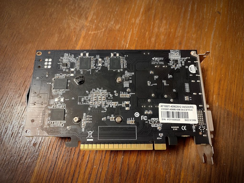 Відеокарта Afox GTX 1050Ti 4GB  GDDR5