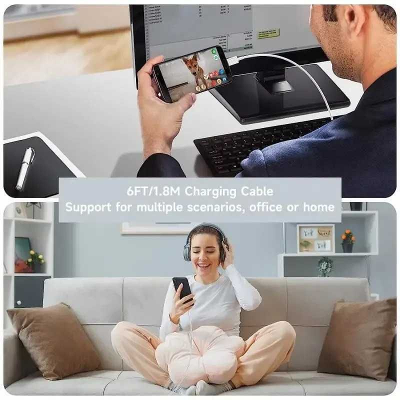Kabel USB-C do szybkiego ładowania i transmisji danych