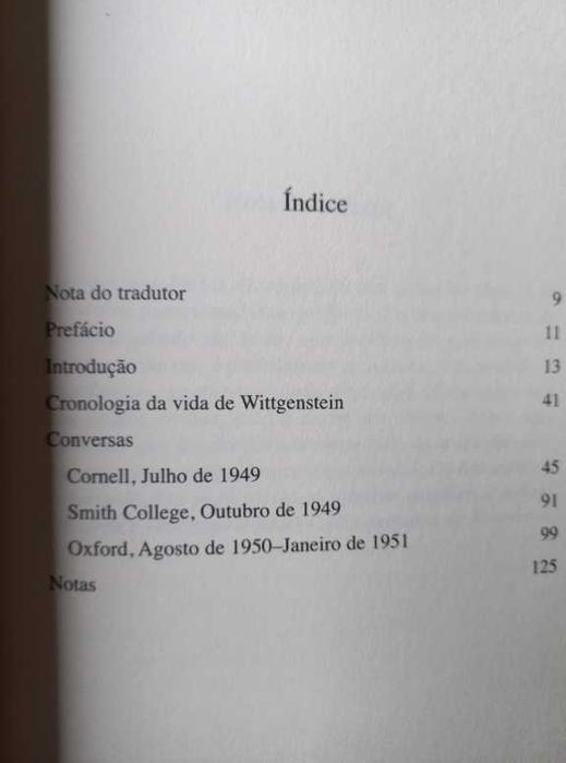 Conversas com Wittgenstein - O. K. Bouwsma