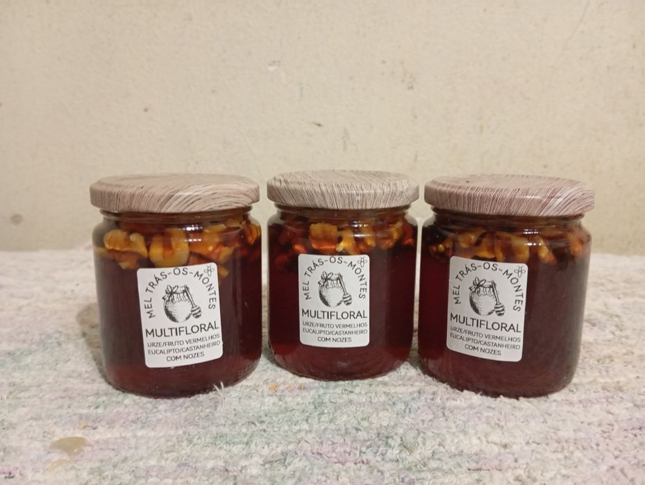 Geleias, Marmeladas, Mel, Mel com Nozes, Piri-piri e Polpa de Tomate