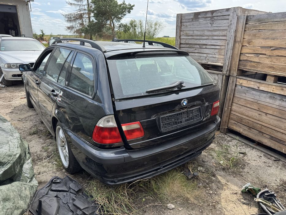 BMW e46 mpakiet 2.0d 150 km automat na czesci BLACK SAPHIRE475/9