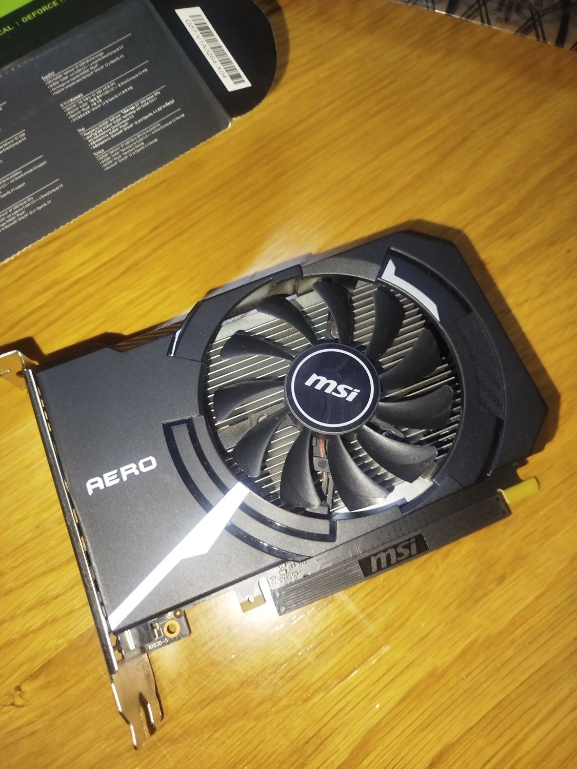 MSI GeForce Gt1030 aero itx oc 2GB DDR4