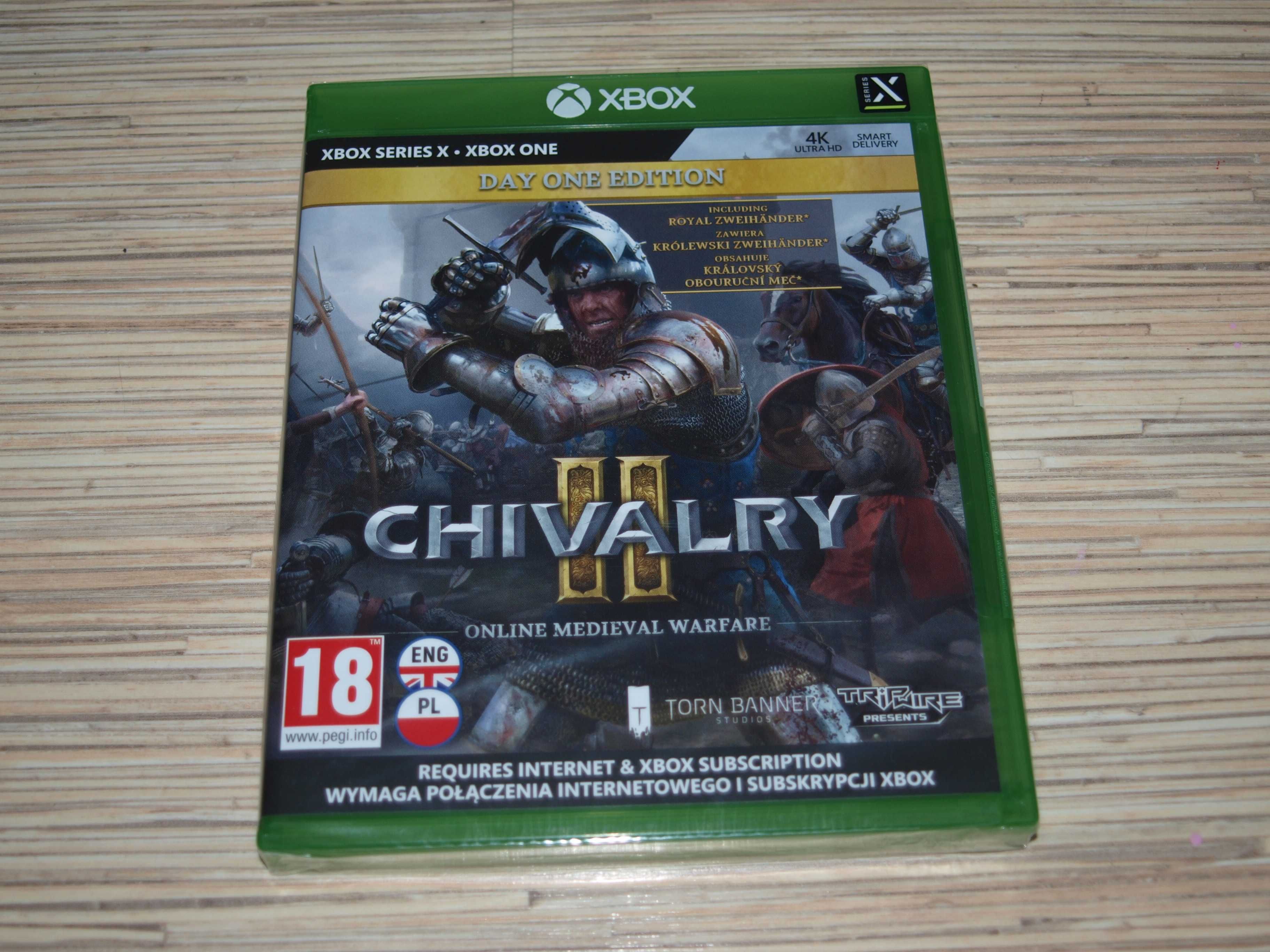 Gra Chivalry II 2 PL xbox one series x nowa we folii!!