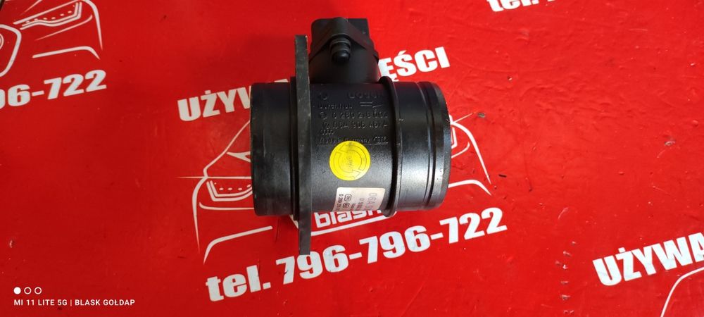 Przepływomierz Masowy Powietrza Audi A3 8L 1.8 1998 Blask Gołdap