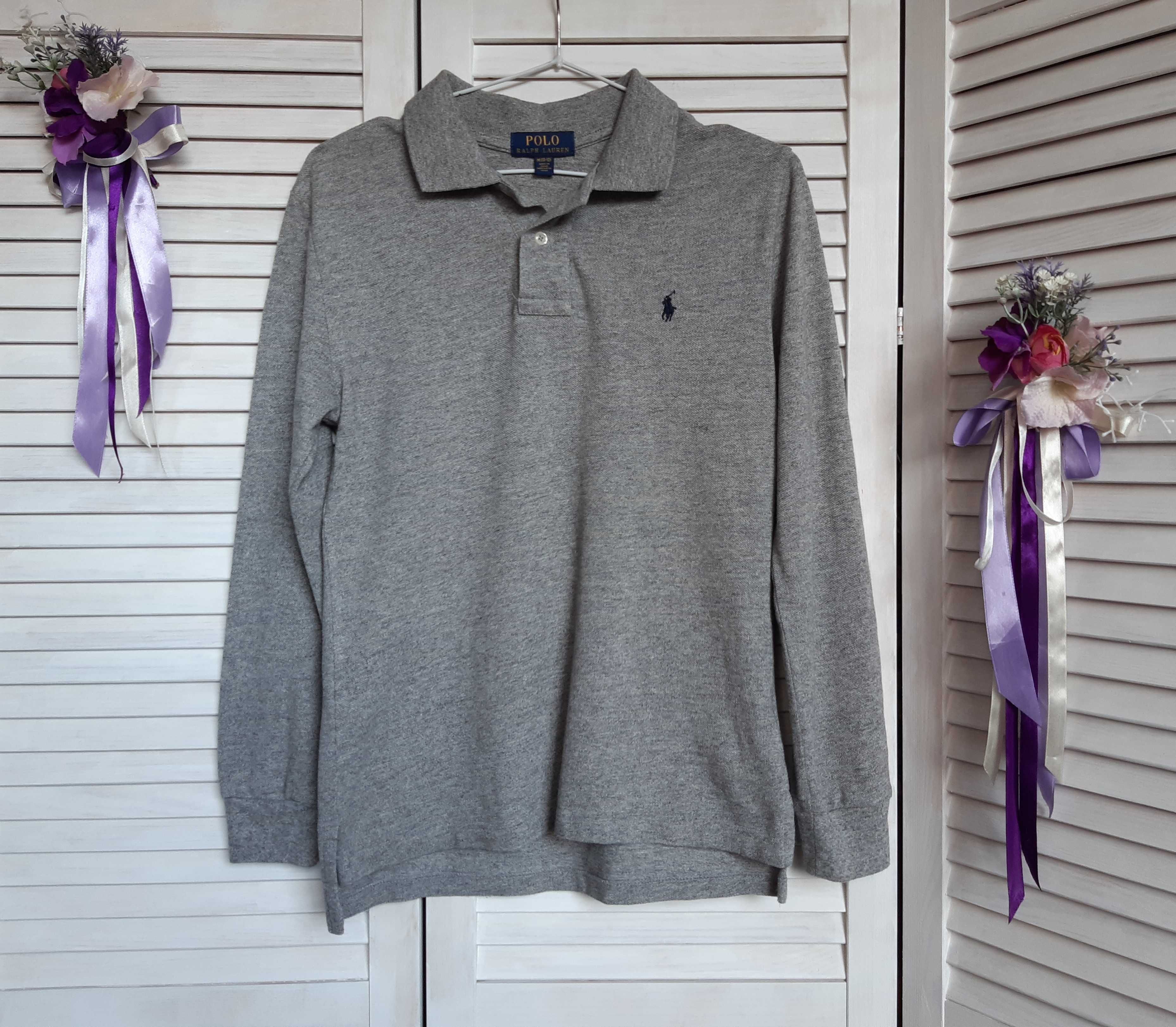 Подростковая базовая кофта лонгслив 10-12 лет 150 см polo ralph lauren