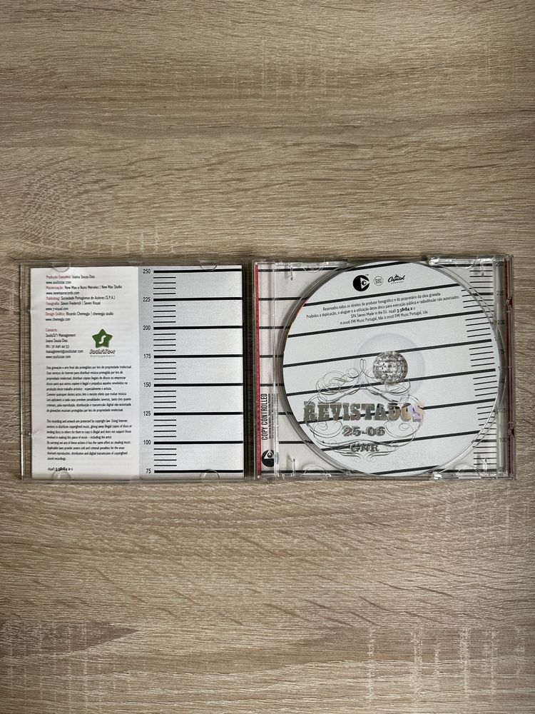Álbum CD GNR “Revistados 25-06”