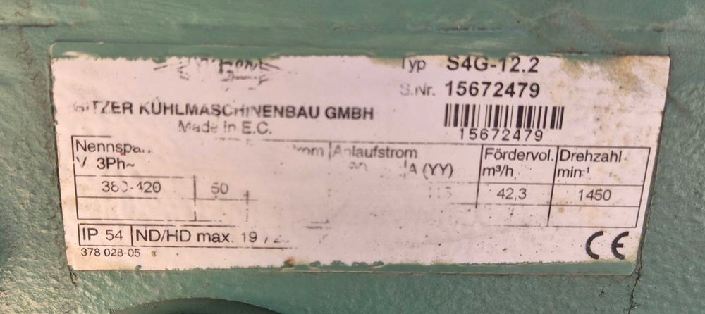 Sprężarka BITZER S4G-12.2