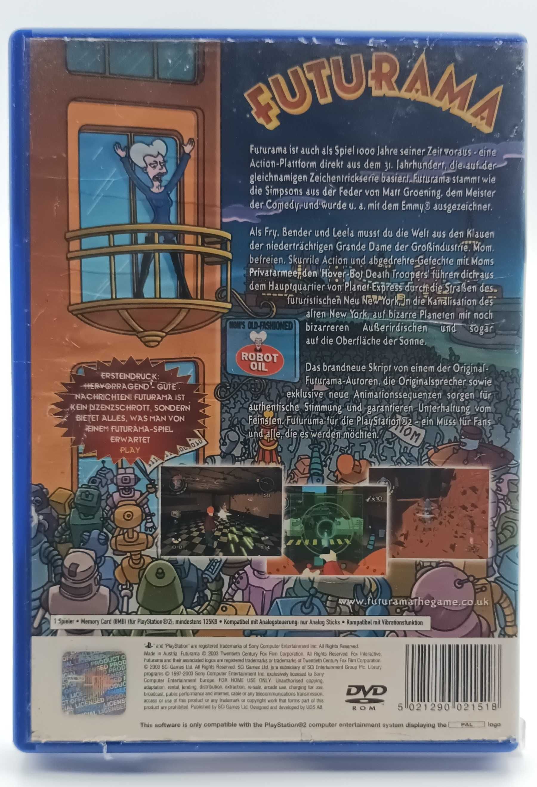 Futurama PS2   .