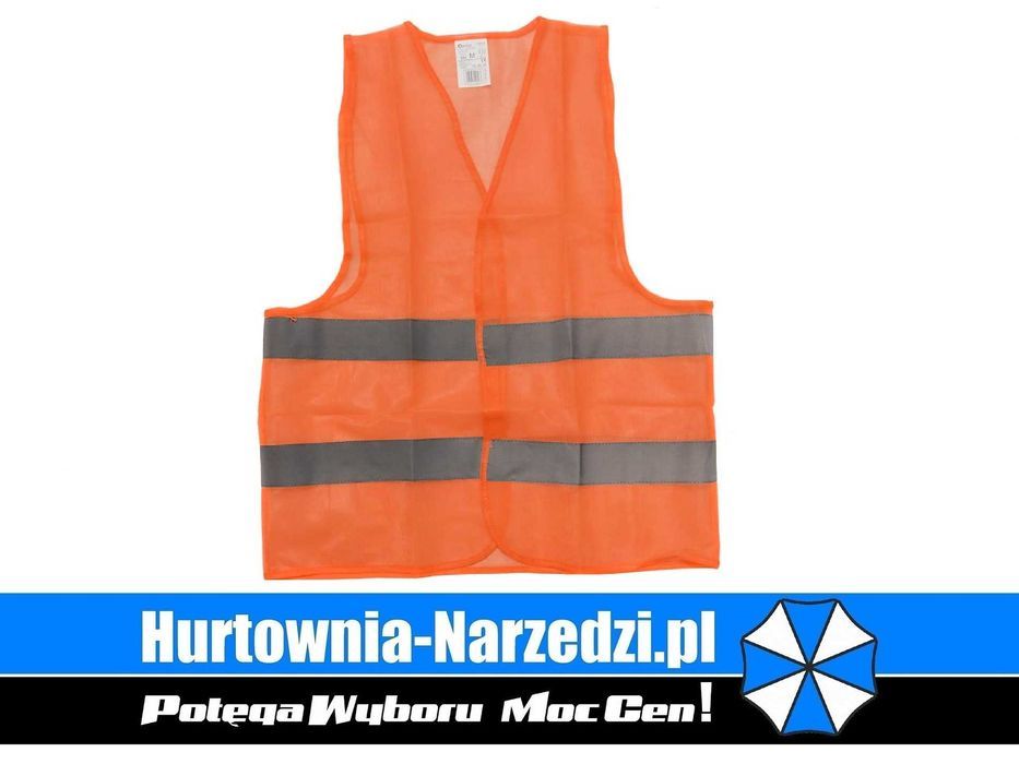 Kamizelka odblaskowa xxl Kamizelka odblaskowa pomarańczowa xxl