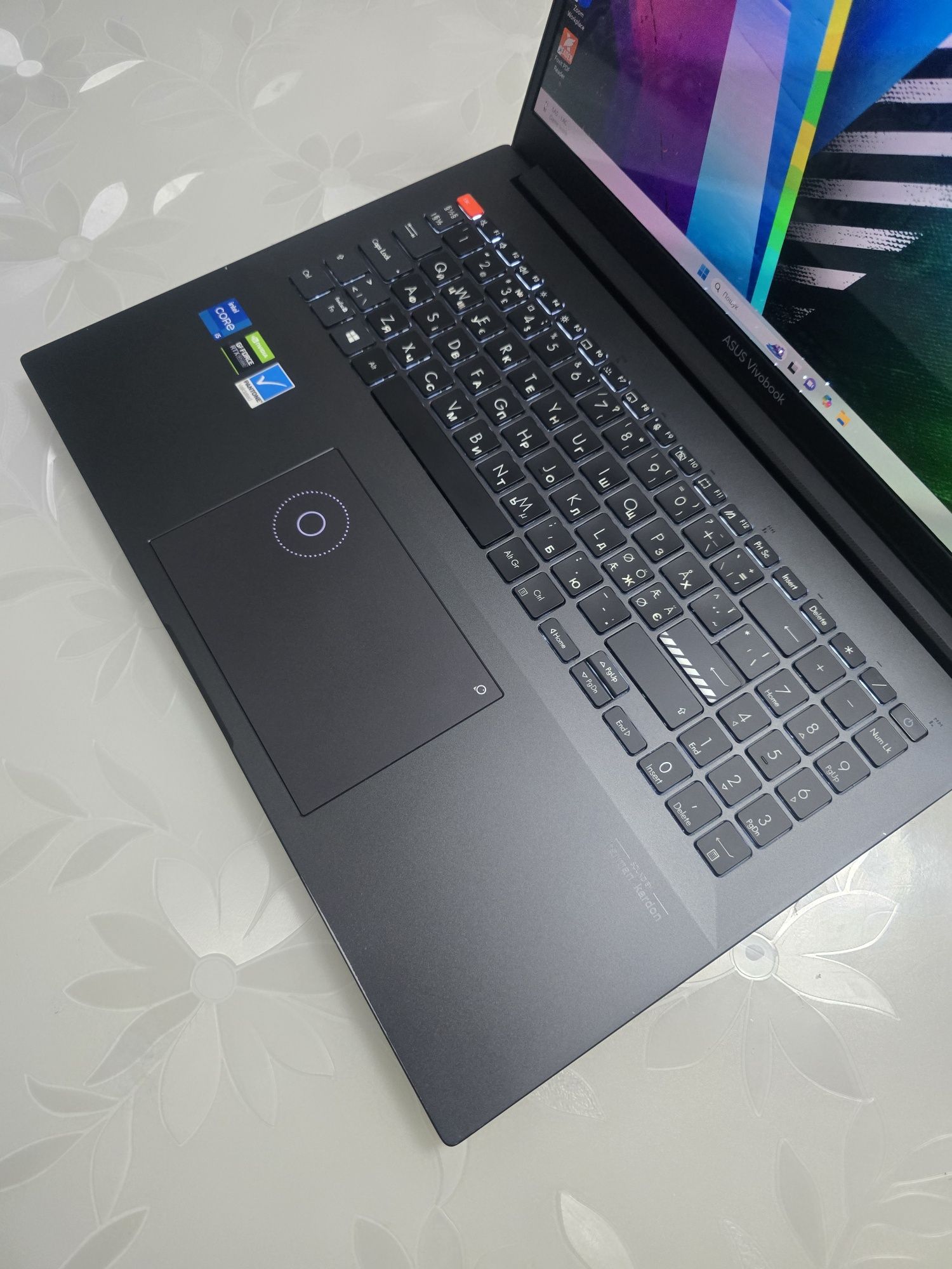 Asus Vivobook Pro 16X/4K OLED 550nit/RTX 3050/RAM:16GB/SSD:512GB/i5-11