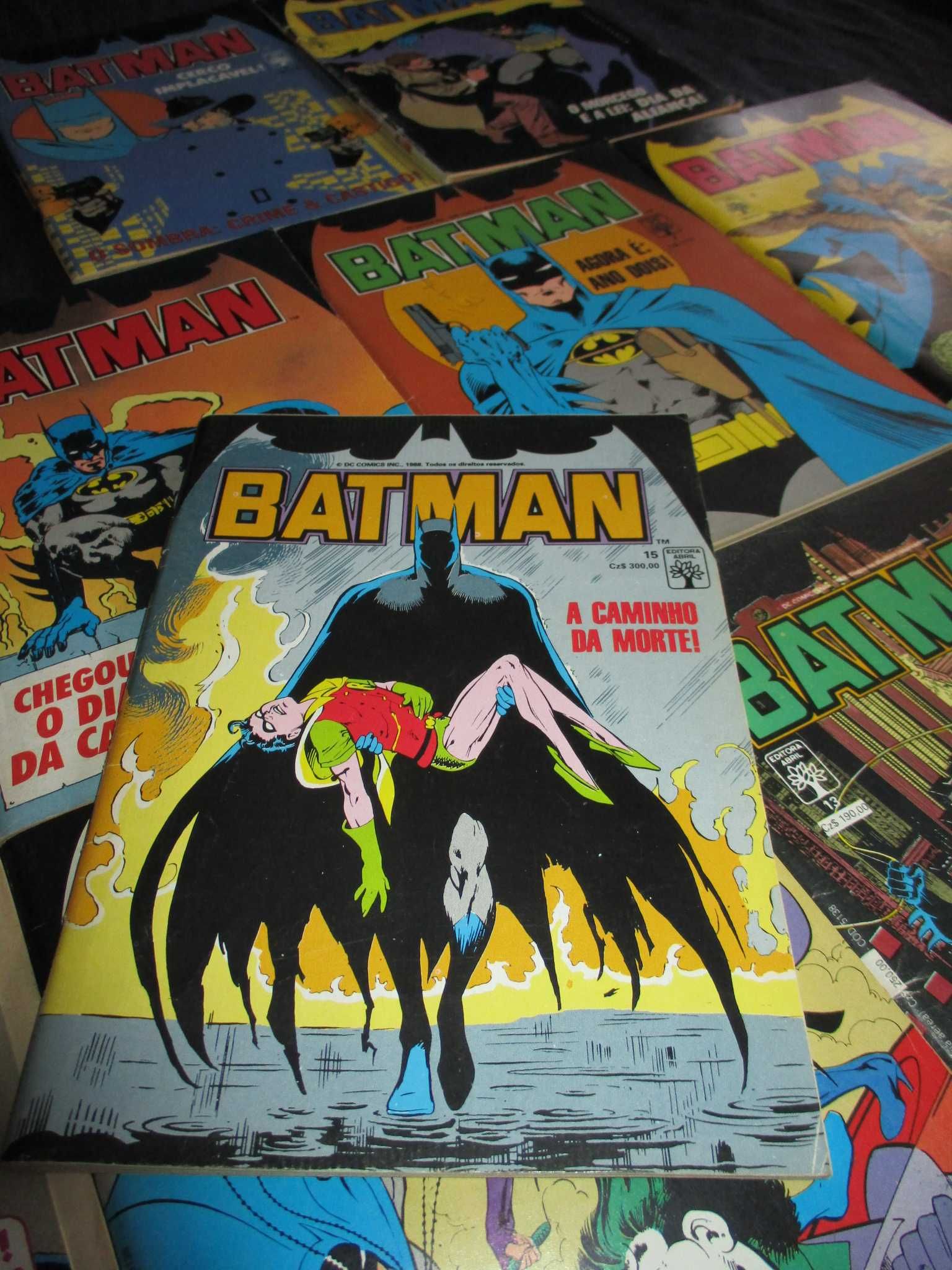 Livros BD Batman 2ª Série Abril DC Comics 1987