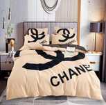 Komplet pościeli Chanel 200 x 220 piękny 4 częściowy