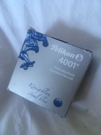 Atrament niebieski Pelikan 4001, kolor Royal blue
