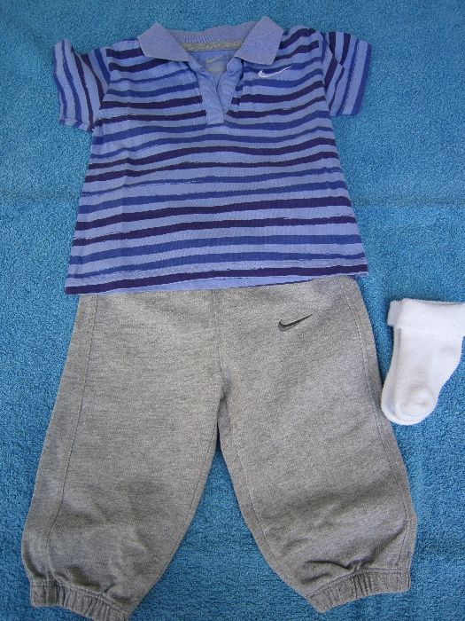 Spodnie i koszulka Polo dla chłopca w rozmiarze 80cm NIKE dres