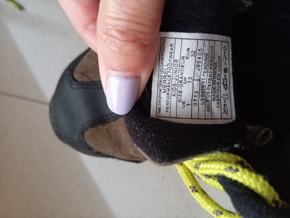 Botas de criança Merrell