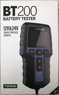 Teste de bateria Topdon BT200