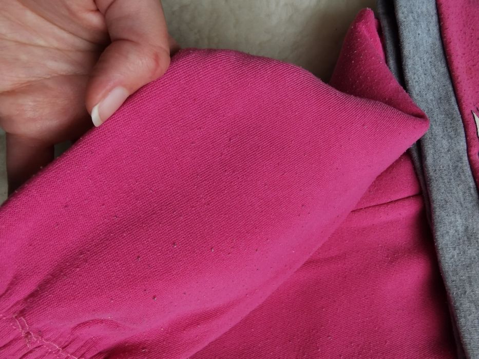 Dres ocieplany różowy