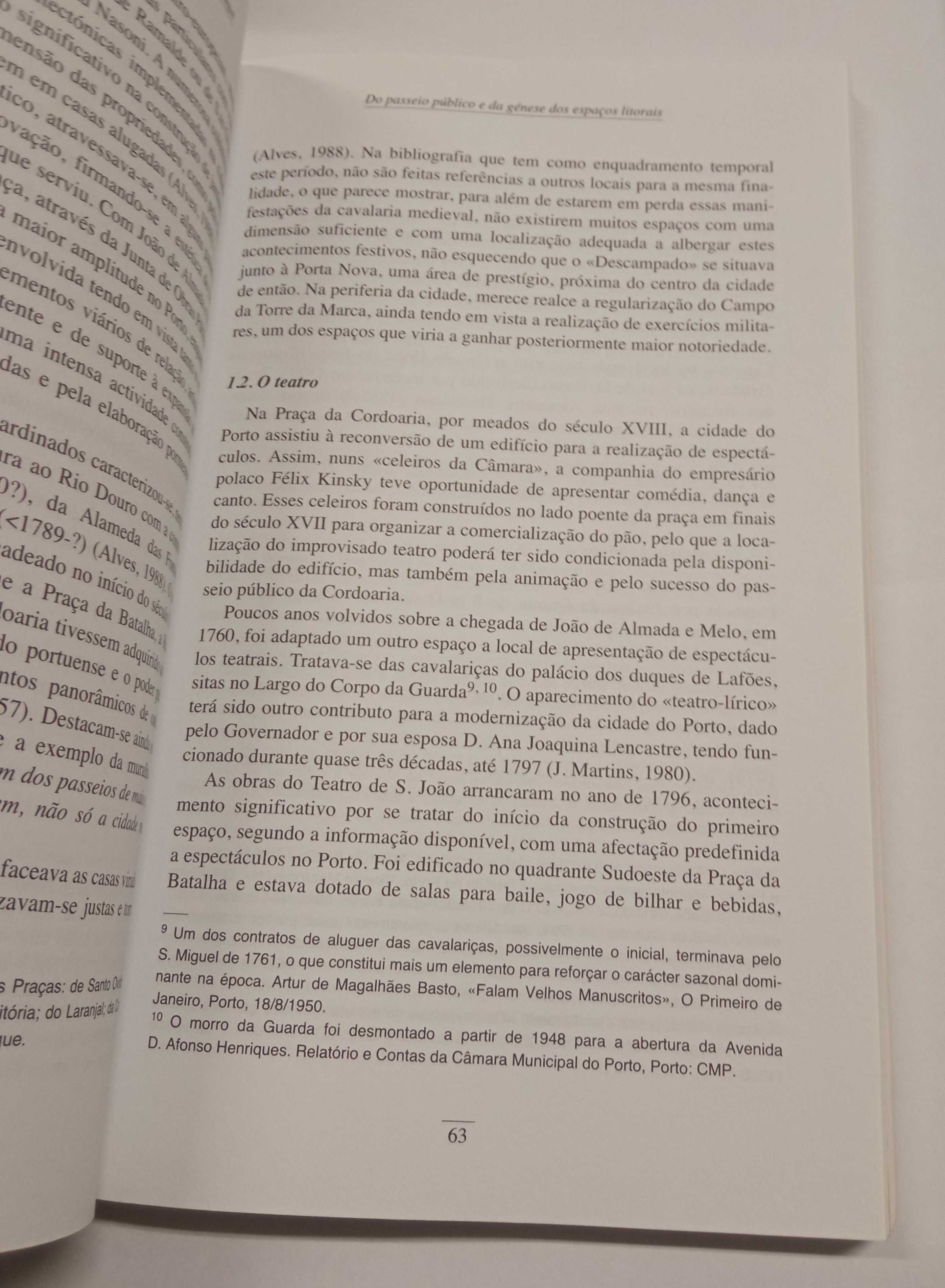 Espaços de lazer e de turismo no Noroeste de Portugal, de L. Martins