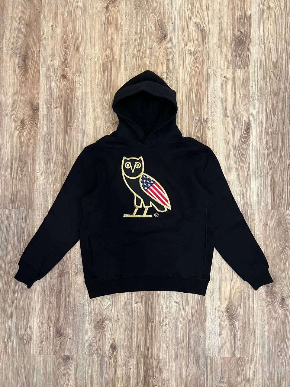 OvO Octobers Very Own USA OG Owl American Flag Hoodie Худи Худі