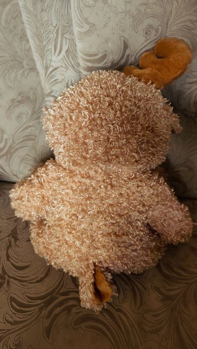 Мягкая игрушка Лось под ёлку плюшевая игрушка олень лось