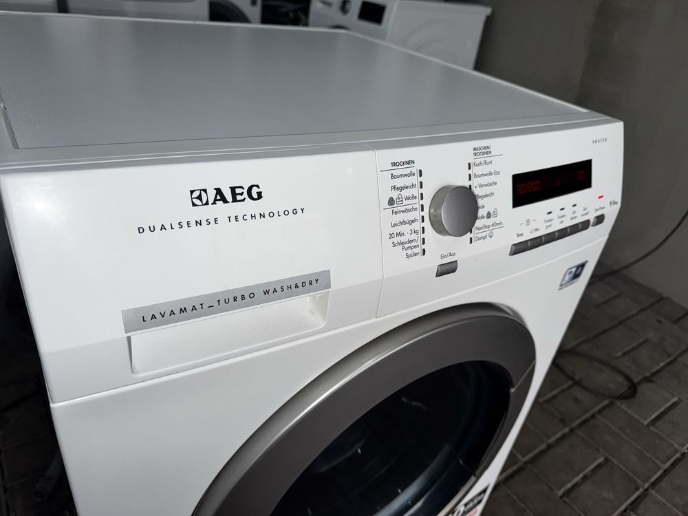 Pralko Suszarka  AEG model L75694NWD 9-6 KG 1600 OBR