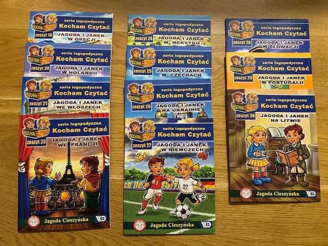 Seria logopedyczna "Kocham czytać" (zielona) Jagoda Cieszyńska