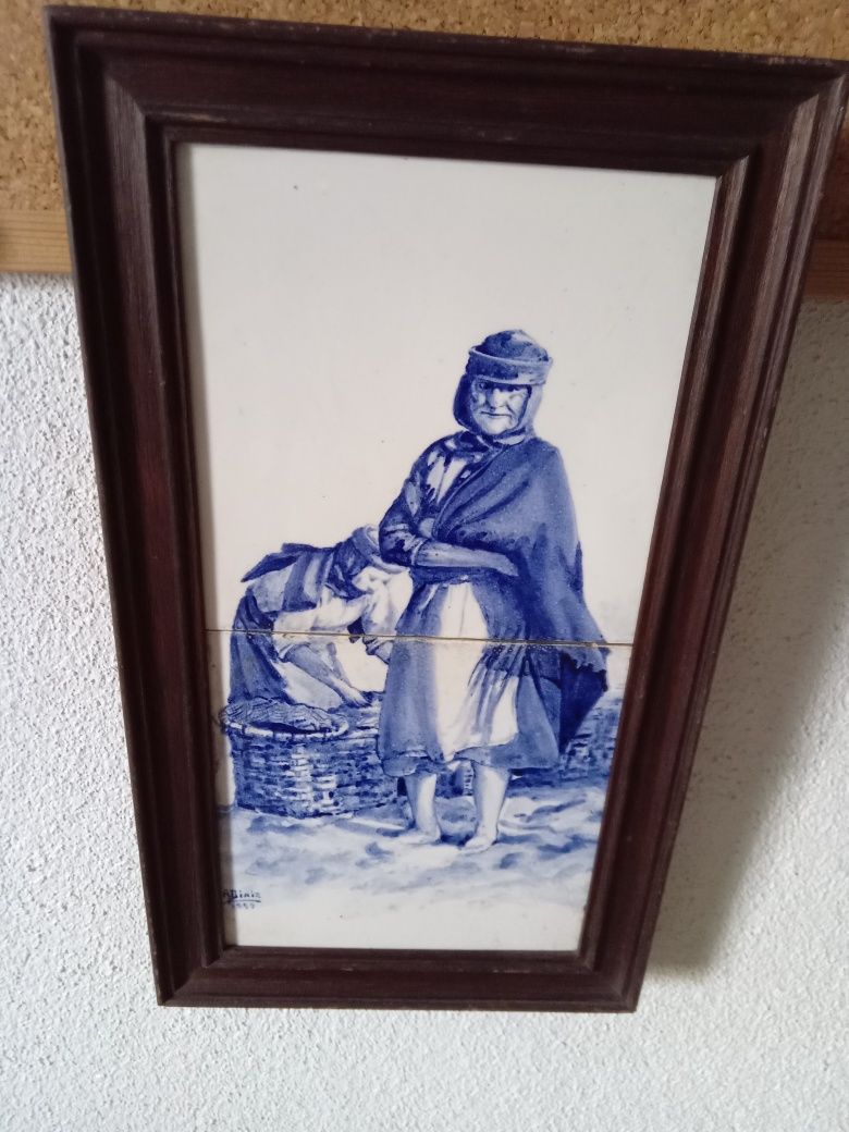 Quadro em azulejo.