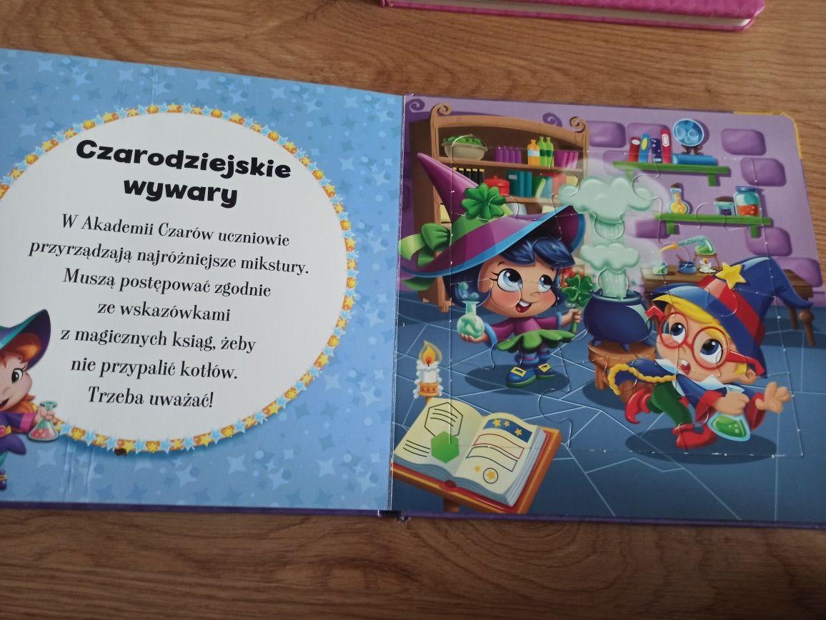 Hokus pokus, świat tańca książeczki z puzzlami