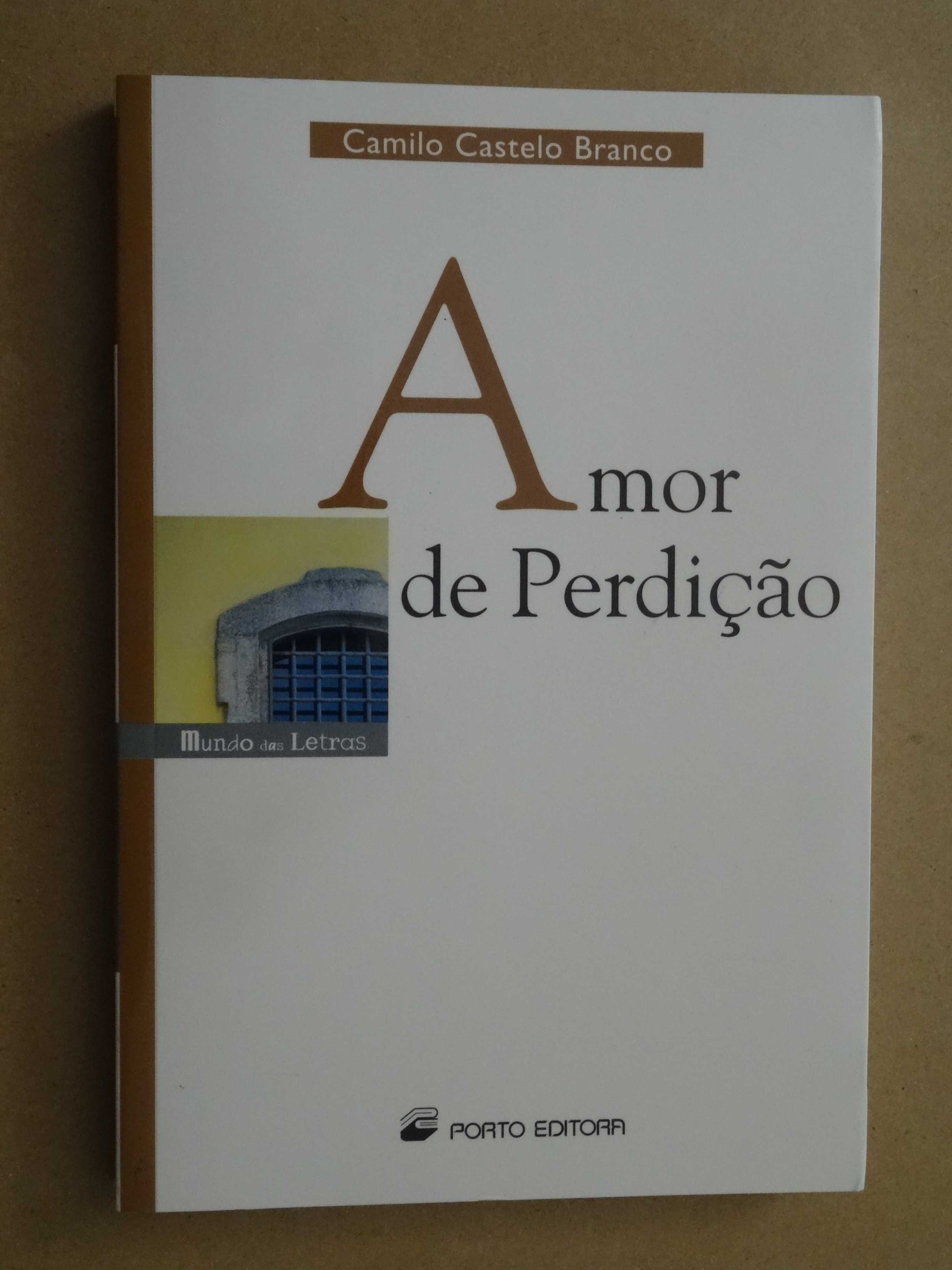 Amor de Perdição de Camilo Castelo Branco