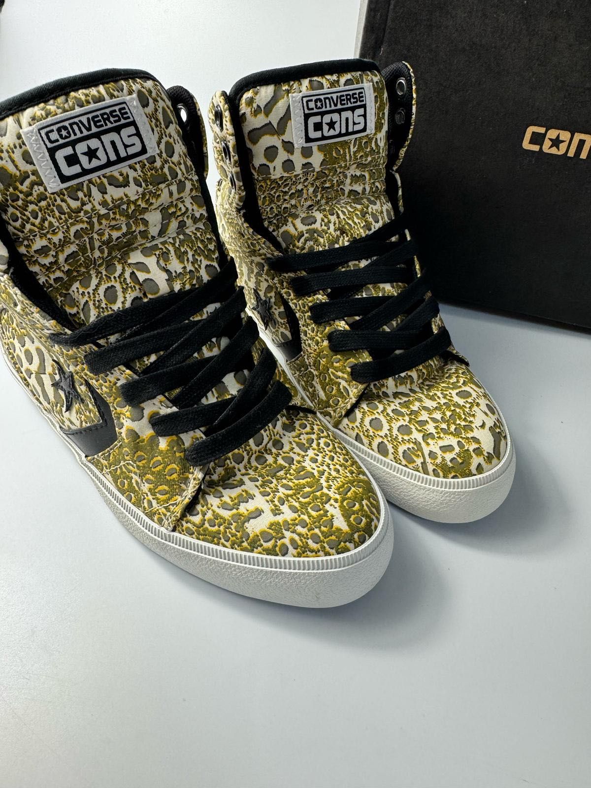 Nowe sneakersy damskie CONVERSE złote kolorowe 35