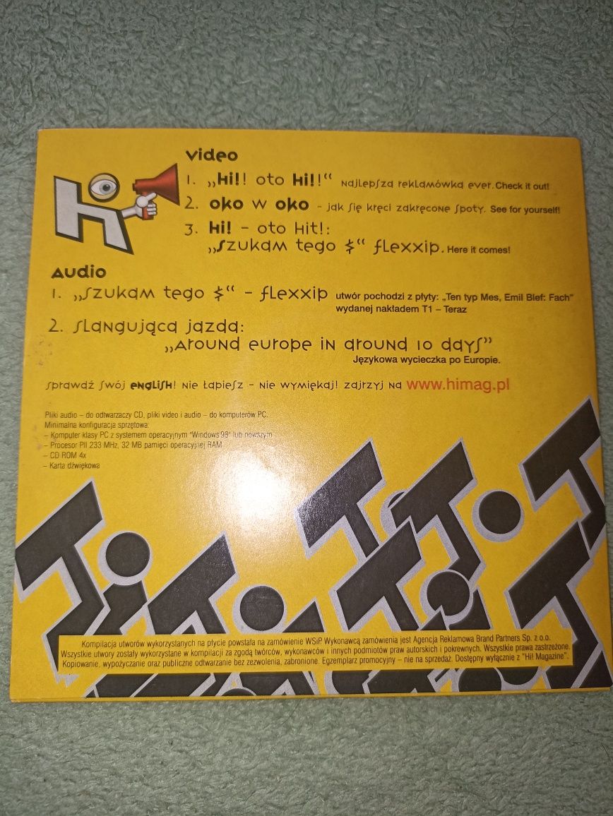Płyta CD flexxip 2004