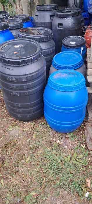 Beczki plastikowe po spożywce
