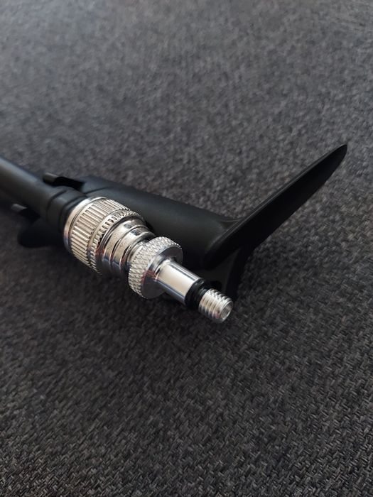 Pompka do amortyzatora rowerowego z manometrem widelec powietrzny MTB