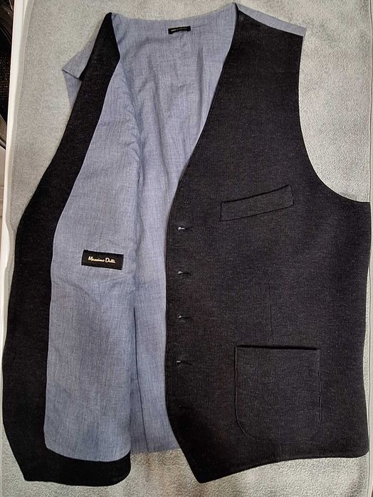 Kamizelka Massimo Dutti. Uniwersalna (dżinsy/garnitur)