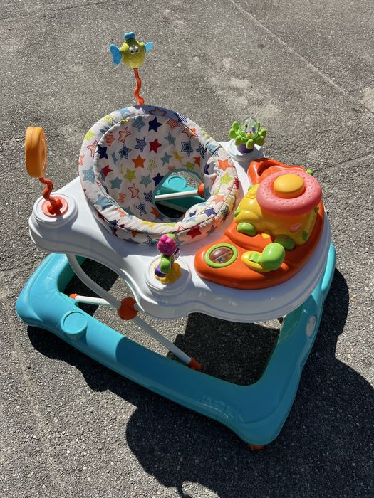 Carrinho Bebé Aviator+Cadeira baloiço+Andarilho+Andador