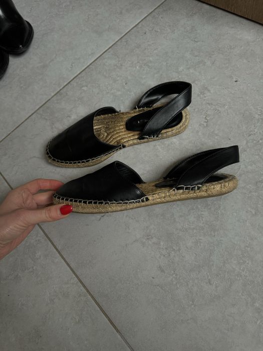 Эспадрильи zara 39 размер босоножки шлепанцы