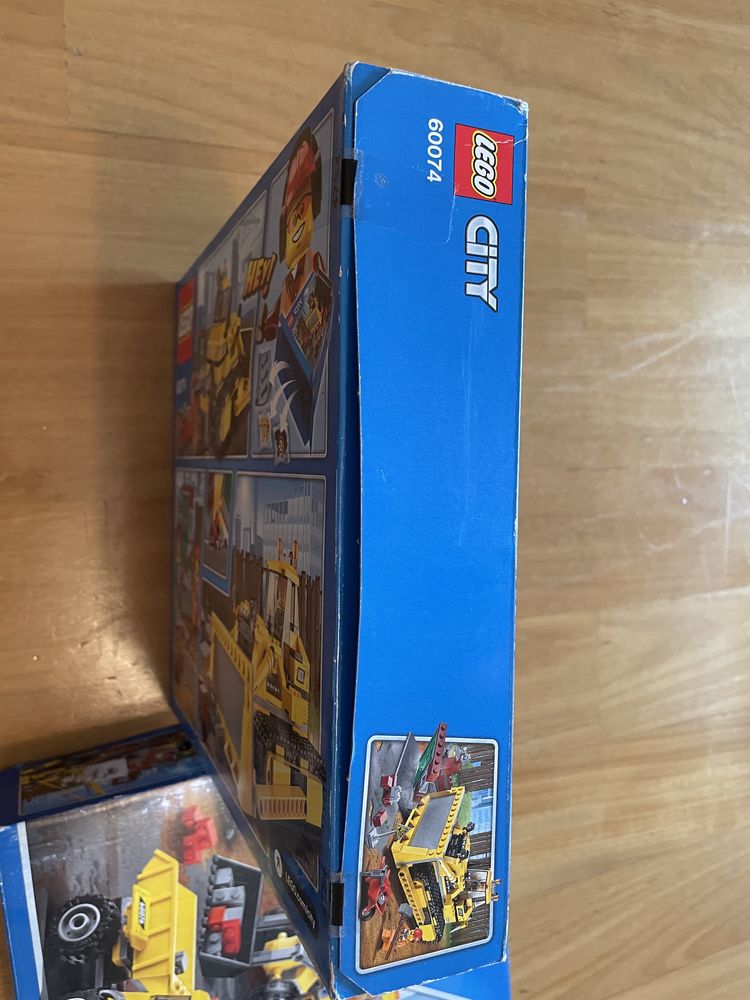 Pack Lego sets 60074 e 60076, novos em caixa selada