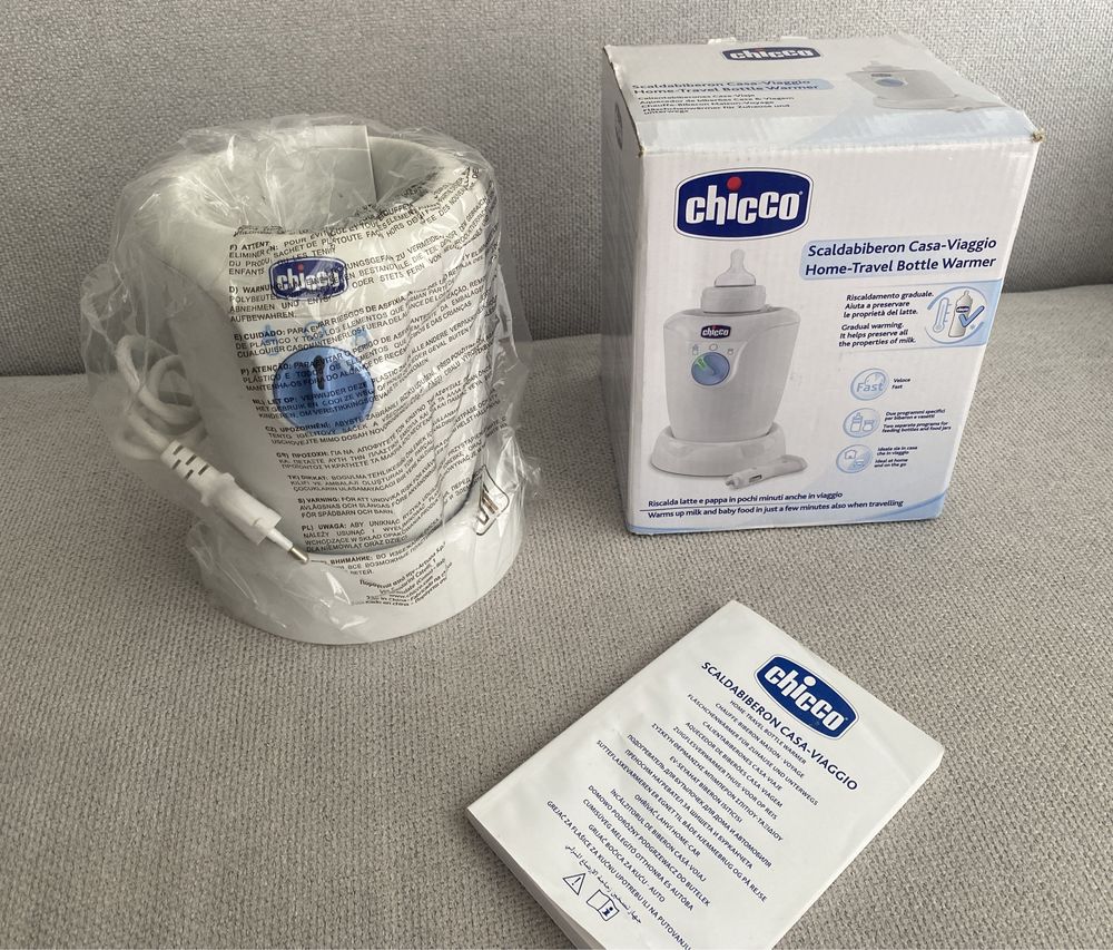 Aquecedor bibrons casa e viagem Chicco