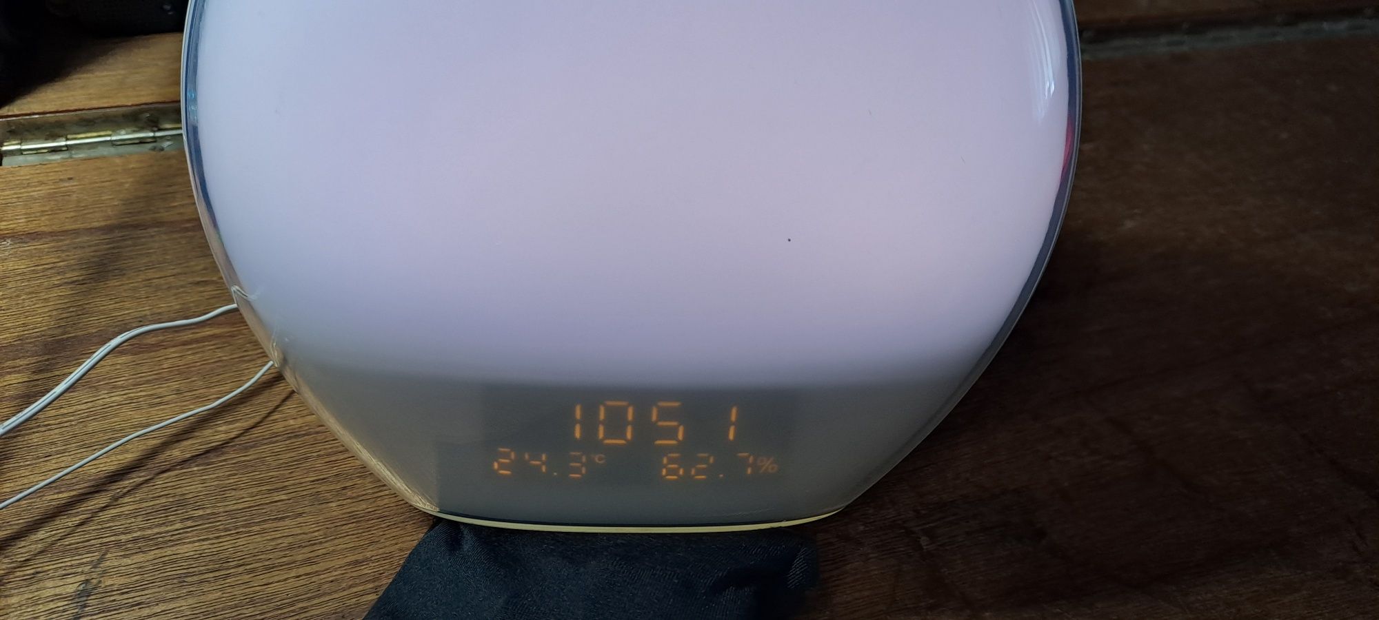 Rádio despertador de cabeceira