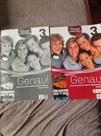 Podręcznik + ćwczenia Genau! 3  do nauki języka niemieckiego