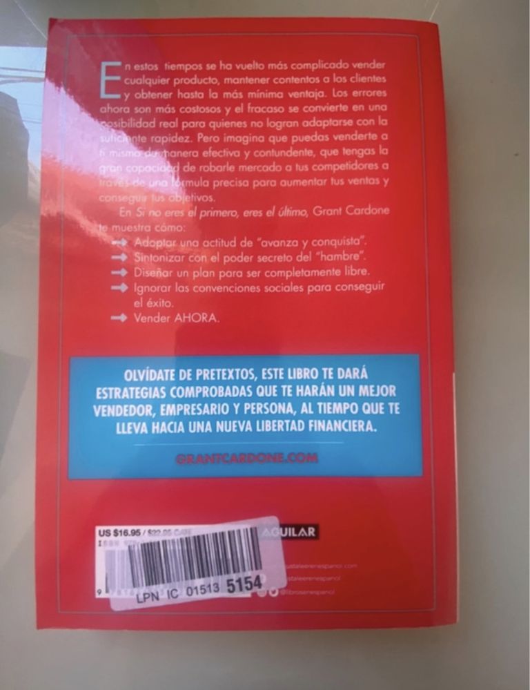 Si no eres el primero eres el ultimo