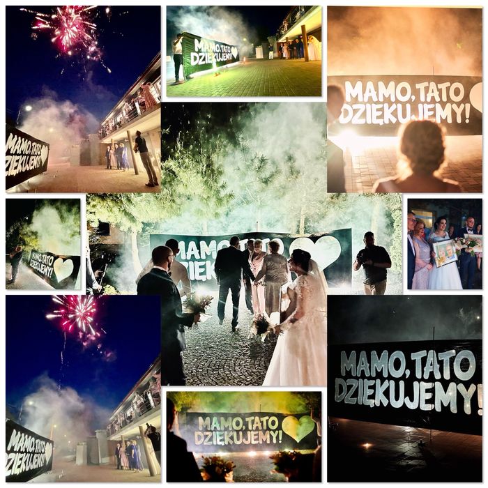 Fotobudka 360 / fotobudka  / Fotolustro / ciężki dym / wiatraki iskier