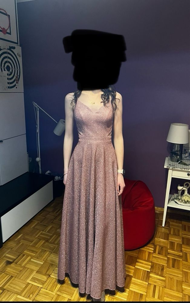 Balowa suknia brokatowa Pretty Women rozmiar 34