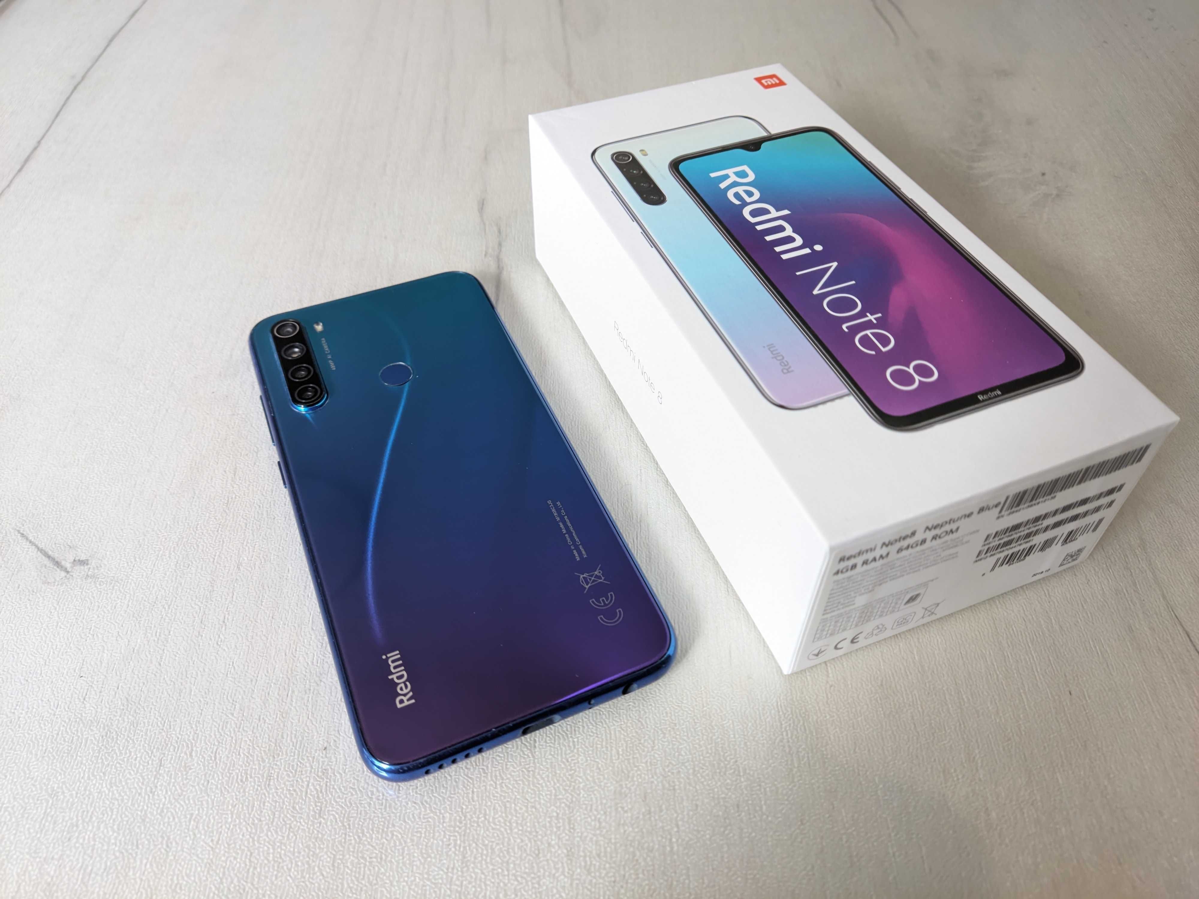 Redmi Note 8 4/64 Neptune Blue у гарному стані
