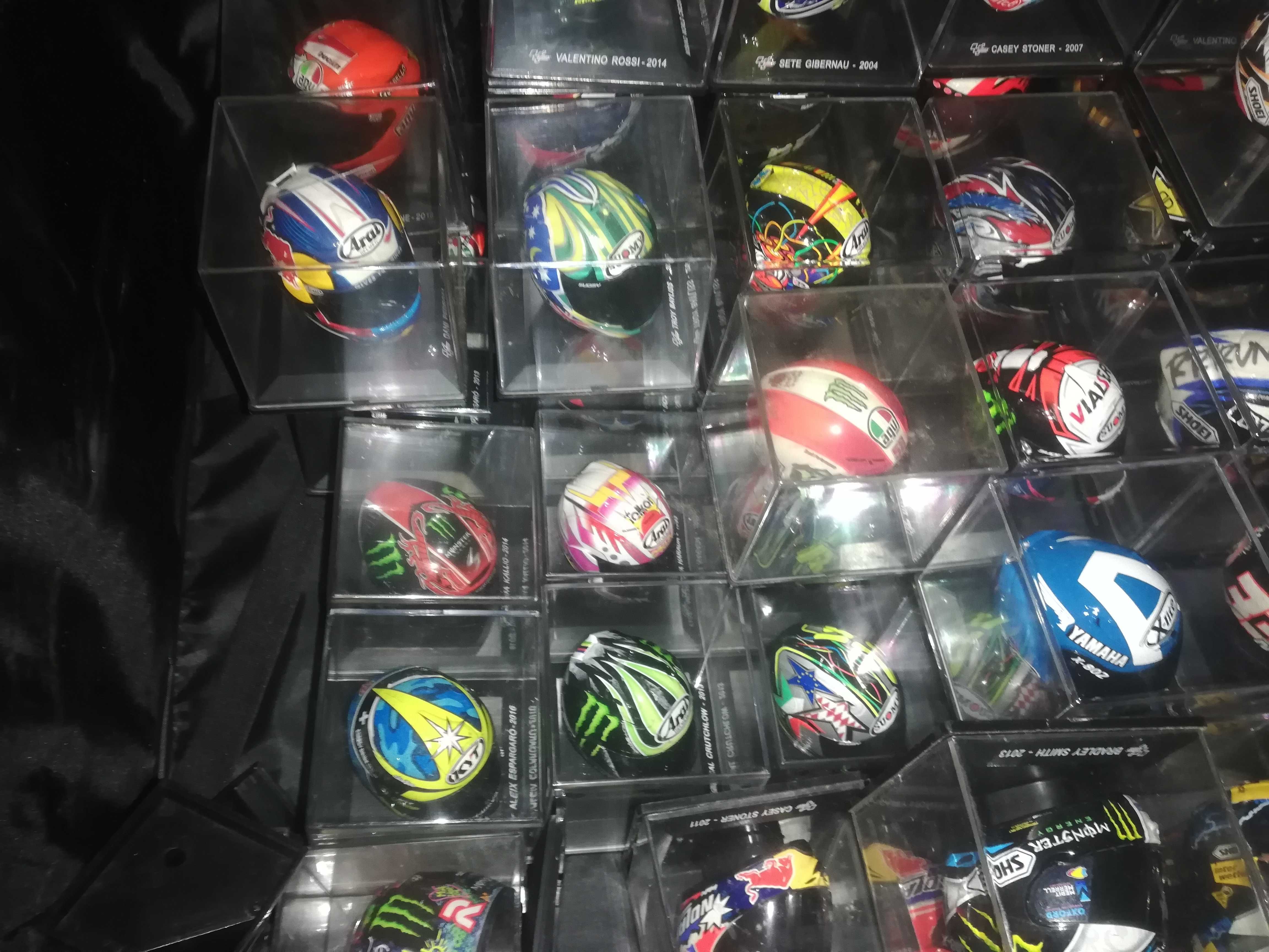 Colecção capacetes motogp completa