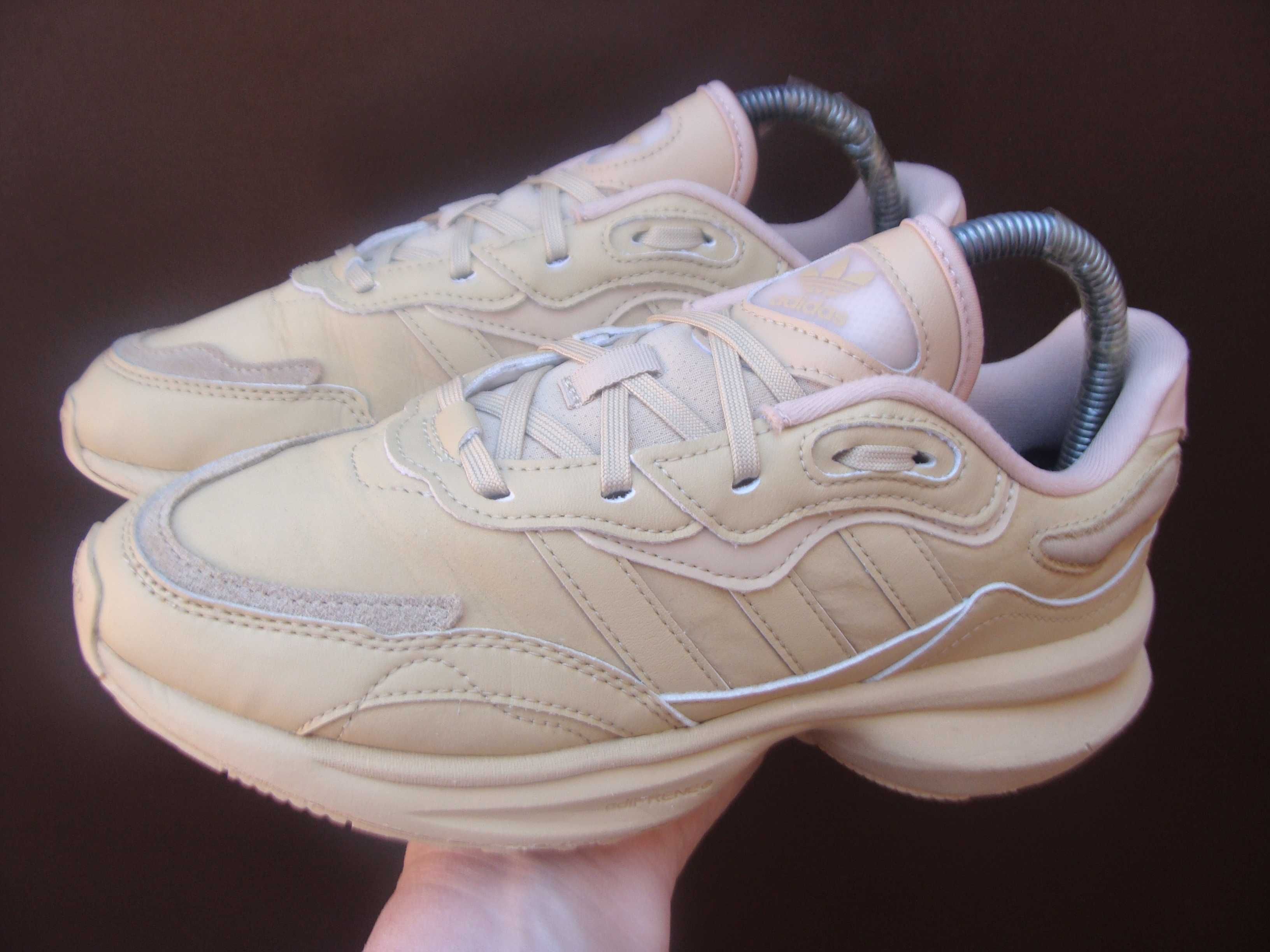 38/24 см  Adidas Zentic кожаные крутые кроссовки оригинал 2021 год