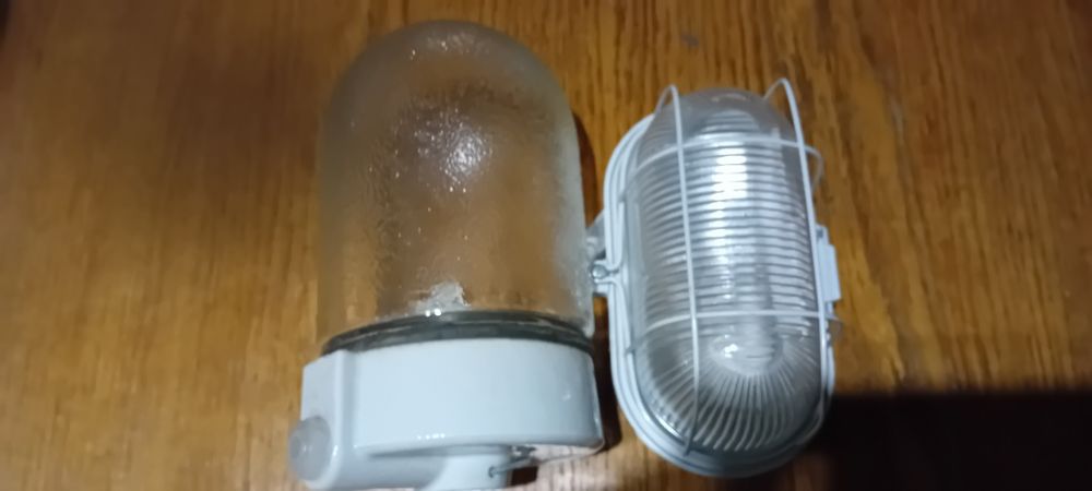 Zestaw 2 lamp lata 70 ,80,Polska i z nrd