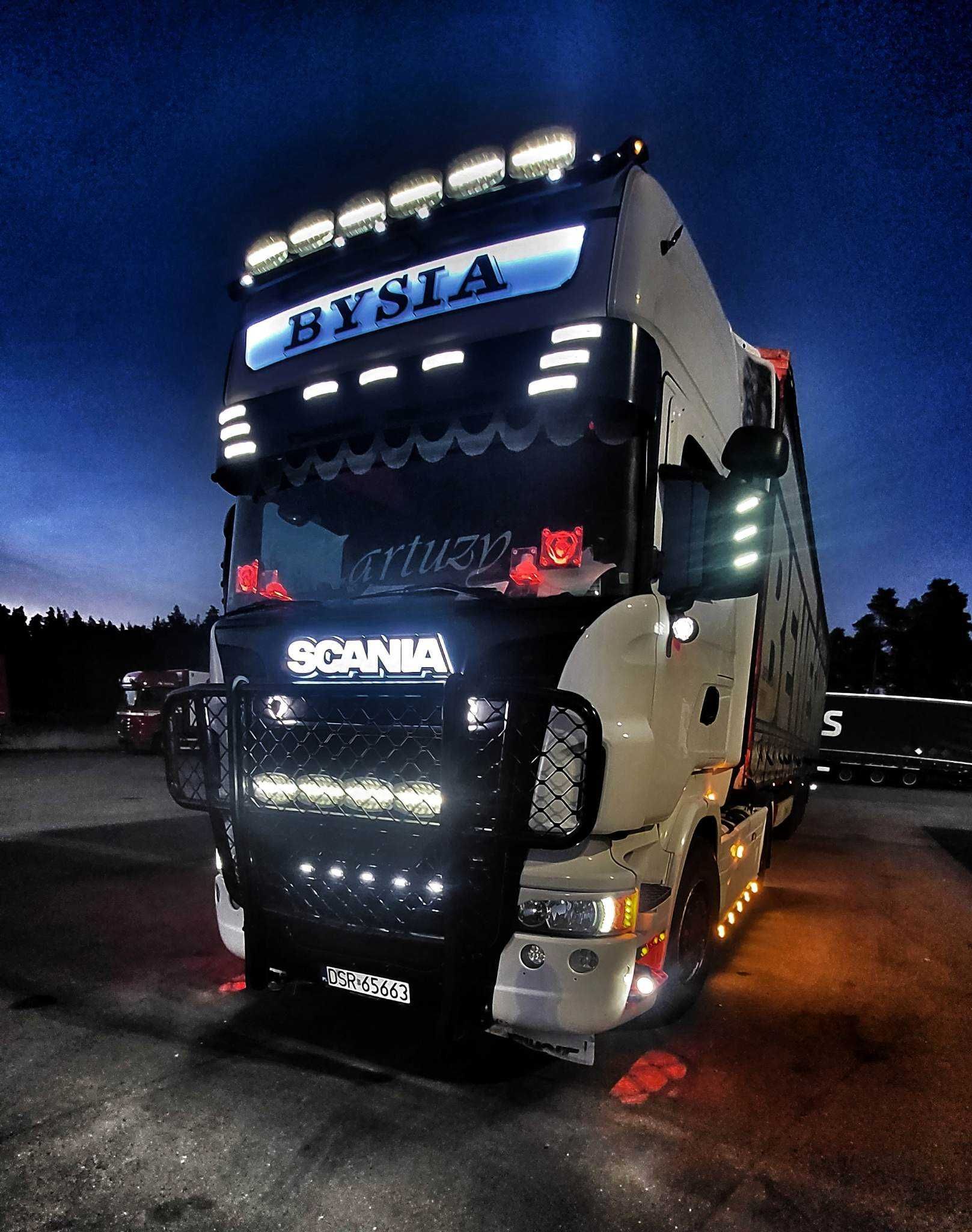 Wynajem ciągnika siodłowego scania r420