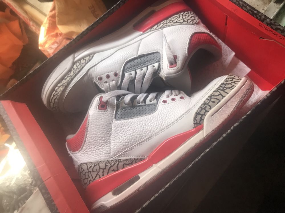 Air Jordan 3 “Fire Red”